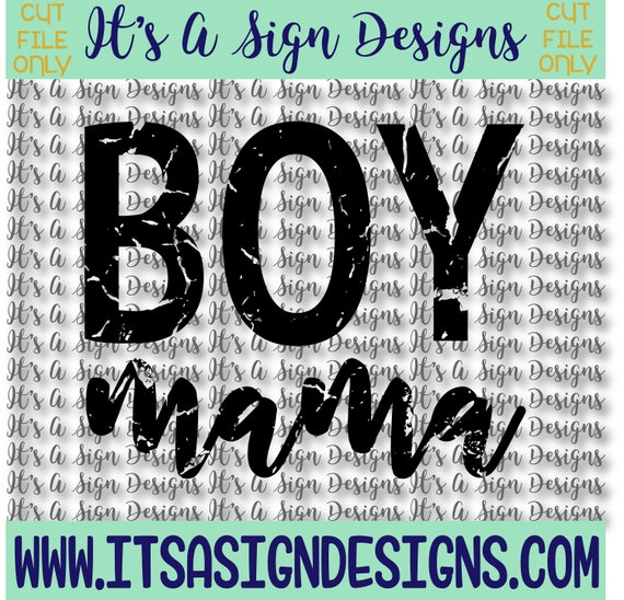 Download Boy Mama SVG Boy Mom Cut File Silhouette Cricut Mom of | Etsy