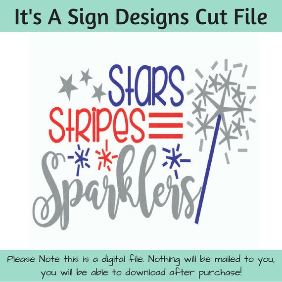 Download Sparklers 4th of July SVG Stars & Stripes Summer Time svg ...