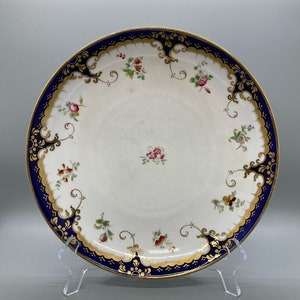 Antique Pre-Nippon Hand Painted Porcelain Plate