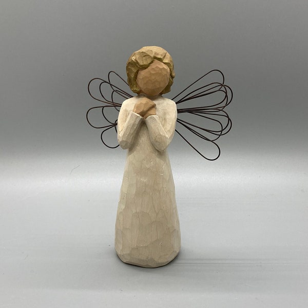 Vintage 2000 Willow Tree 'Angel of Wishes' Figurine in Original Box