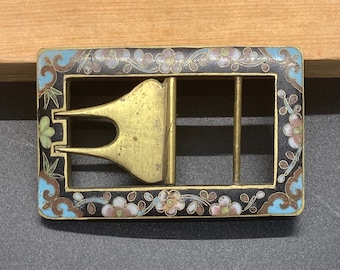 Antieke cloisonné-gesp