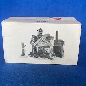 Abt. 56 Neu England Dorf Steens Maple House 1997 Smoking Chimney