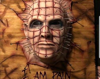 Hellraiser pinhead inspired mount