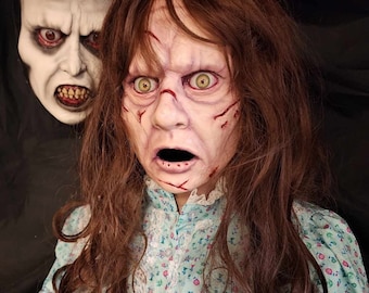 Exorcist inspired Regan and Pazuzu Display