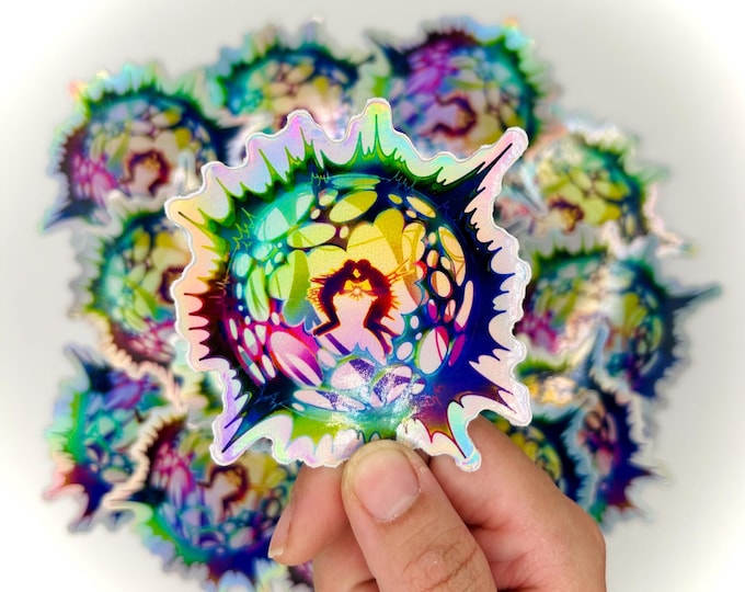 Anomaly Holographic Vinyl Sticker - Etsy
