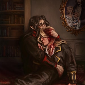 Dracula’s Lament Digital Art Print