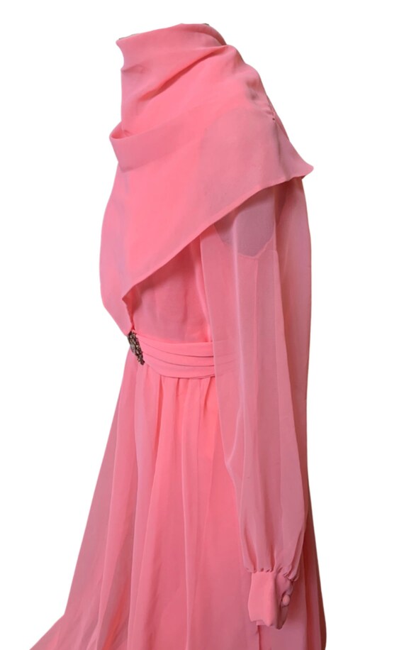 Chiffon Evening Dress - image 2