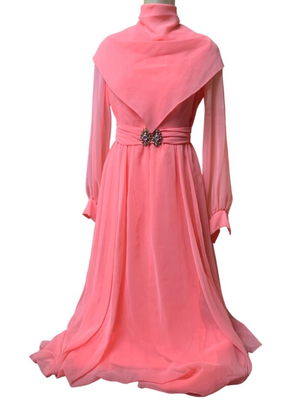 Chiffon Evening Dress - image 3