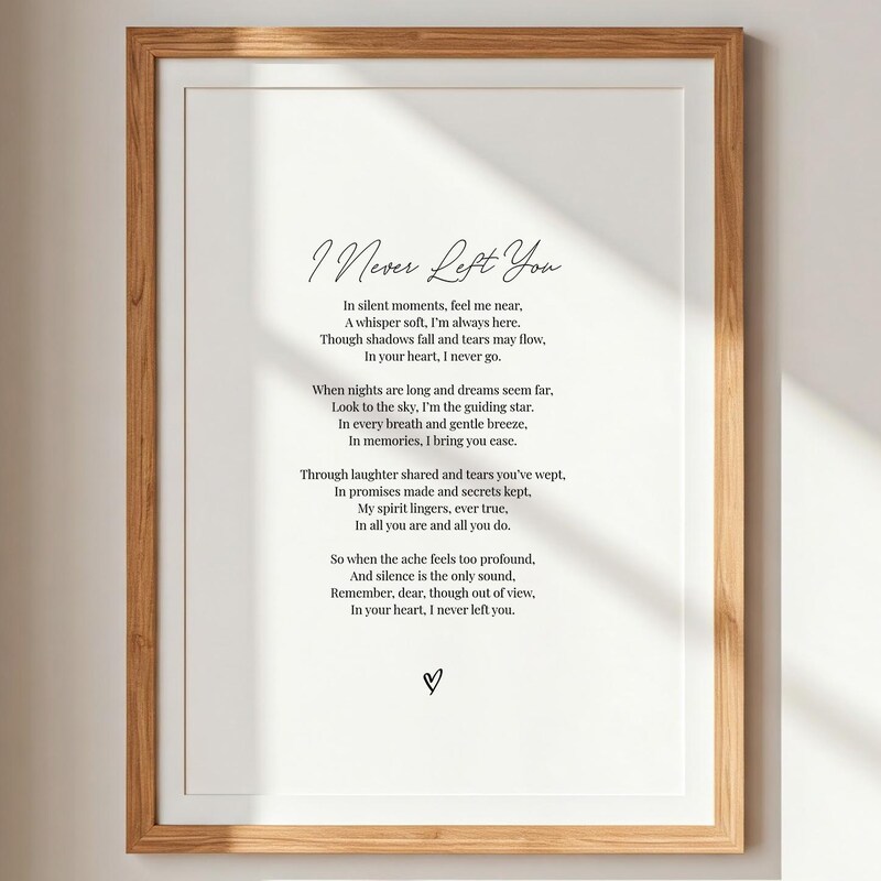 I Never Left You Etsy