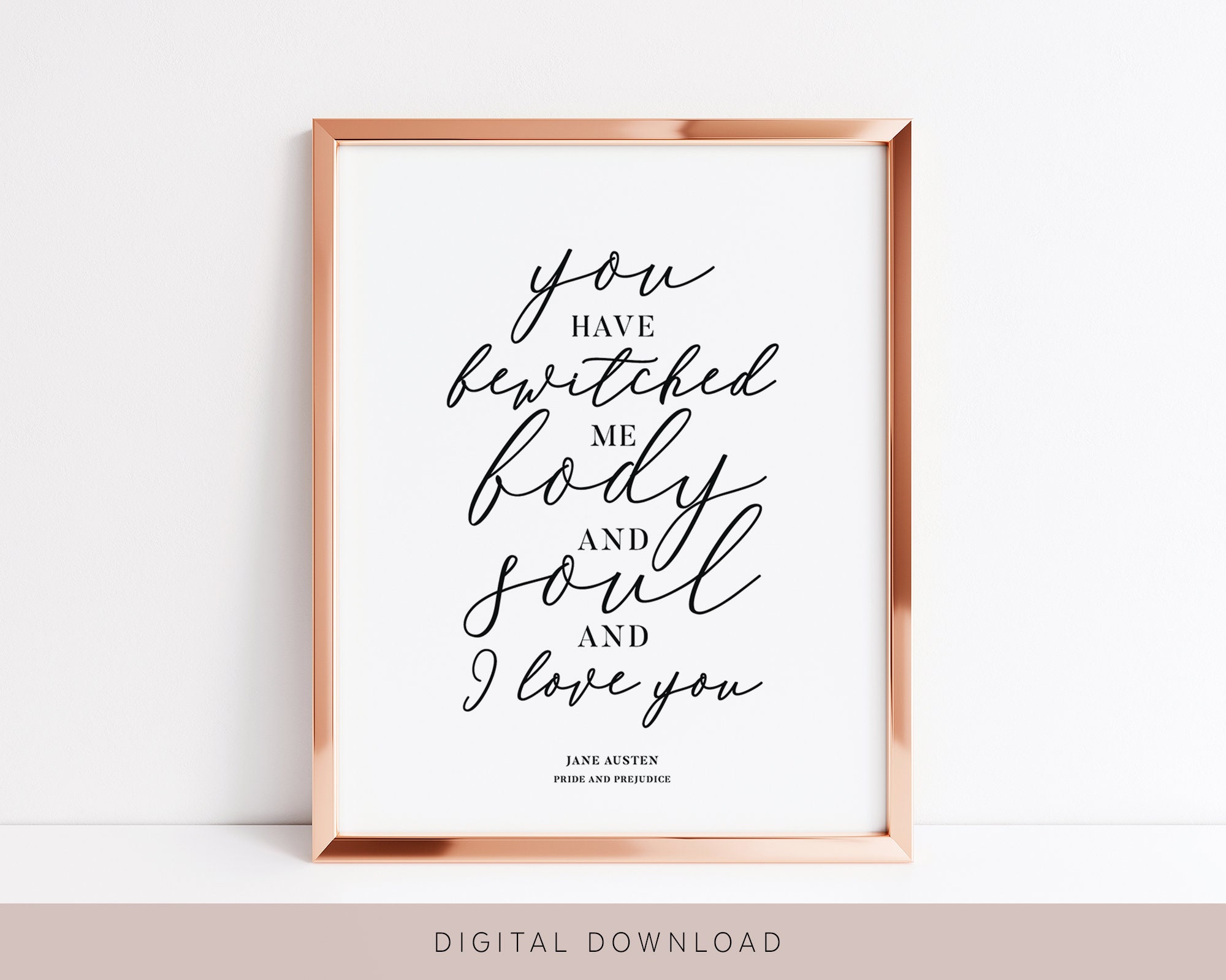Download You Have Bewitched Me Body And Soul Etsy