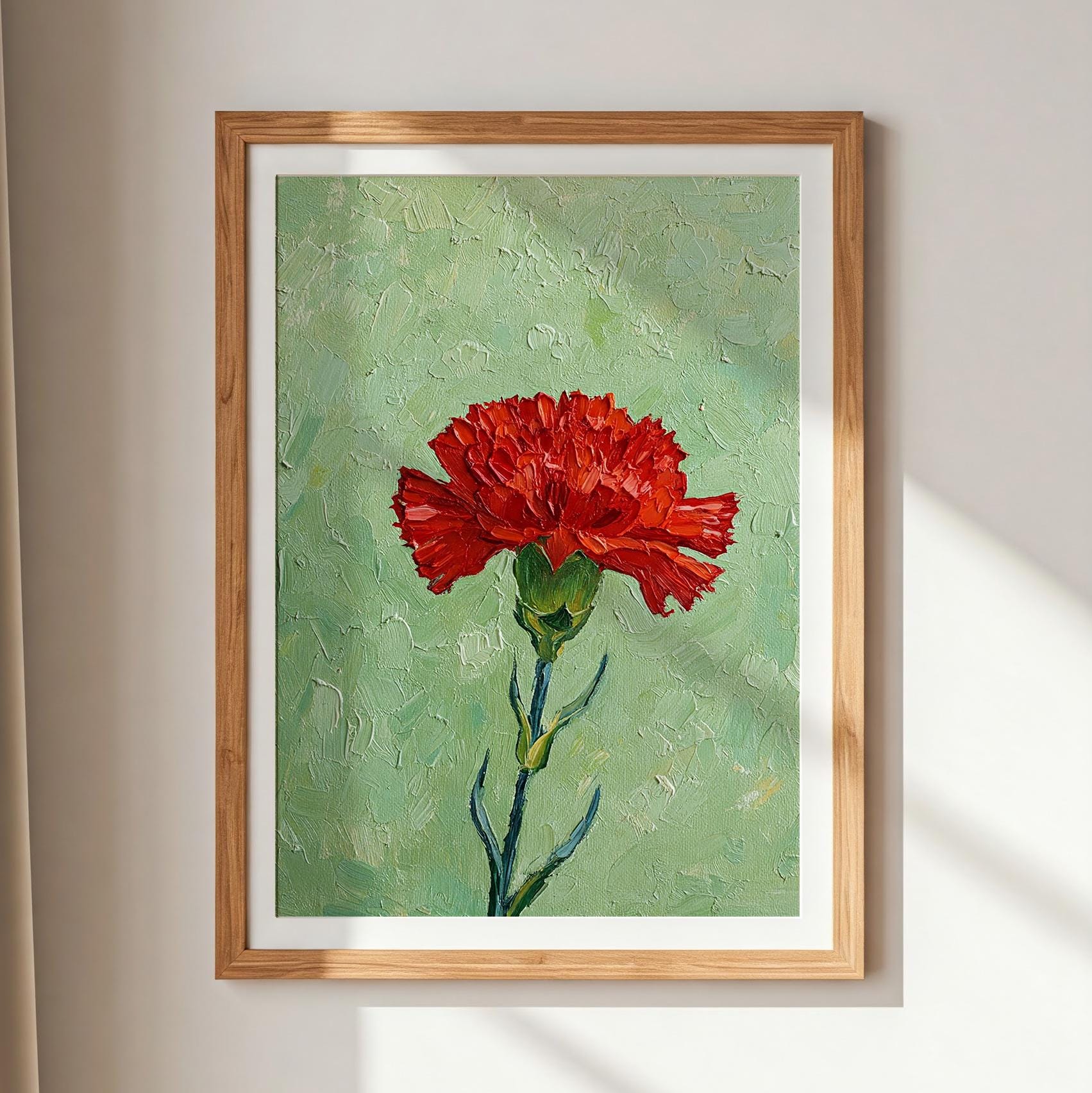 油絵 絵画 【赤いカーネーション】 油絵 絵画 【赤いカーネーション】 【公式通販】