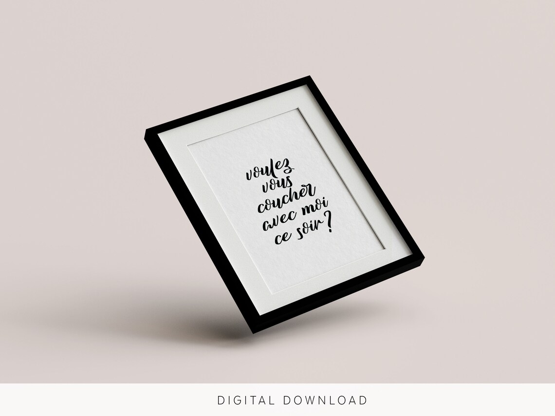 Paroles Voulez Vous Coucher Avec Moi Ce Soir Voulez Vous Coucher Avec Moi Ce Soir Moulin Rouge Print cita | Etsy