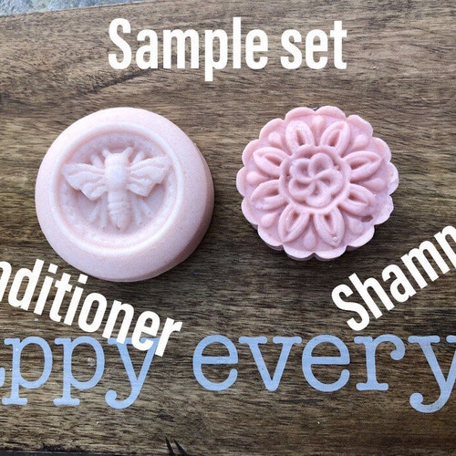 Herbal Oily Hair Shampoo and Conditioner Bar PH Balanced SLS Etsy