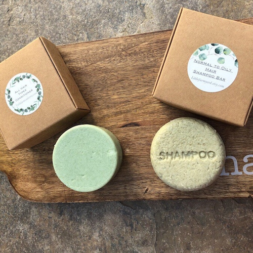 Herbal Oily Hair Shampoo and Conditioner Bar PH Balanced SLS Etsy