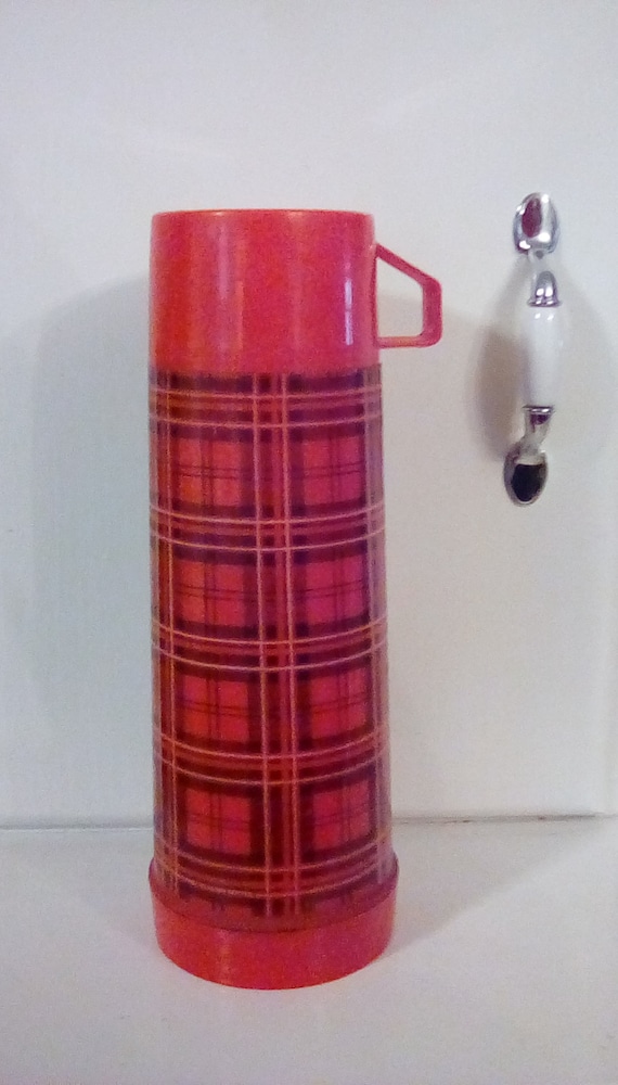 aladdin plaid thermos