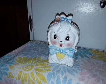 Mr Toodles Lefton Maltese 1950s Napkin Holder PRICE REDUCED!