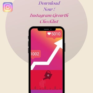 Instagram growth Checklist! Grow your IG organically FAST!