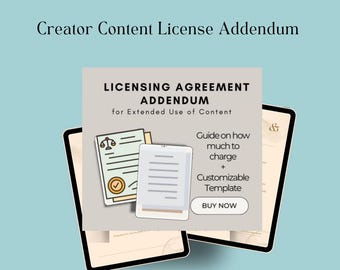 Creator Content License Addendum
