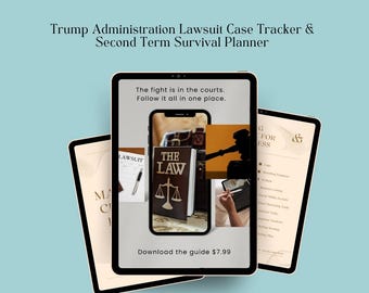 Trump Administration Case Tracker and Second Term Survival Planner