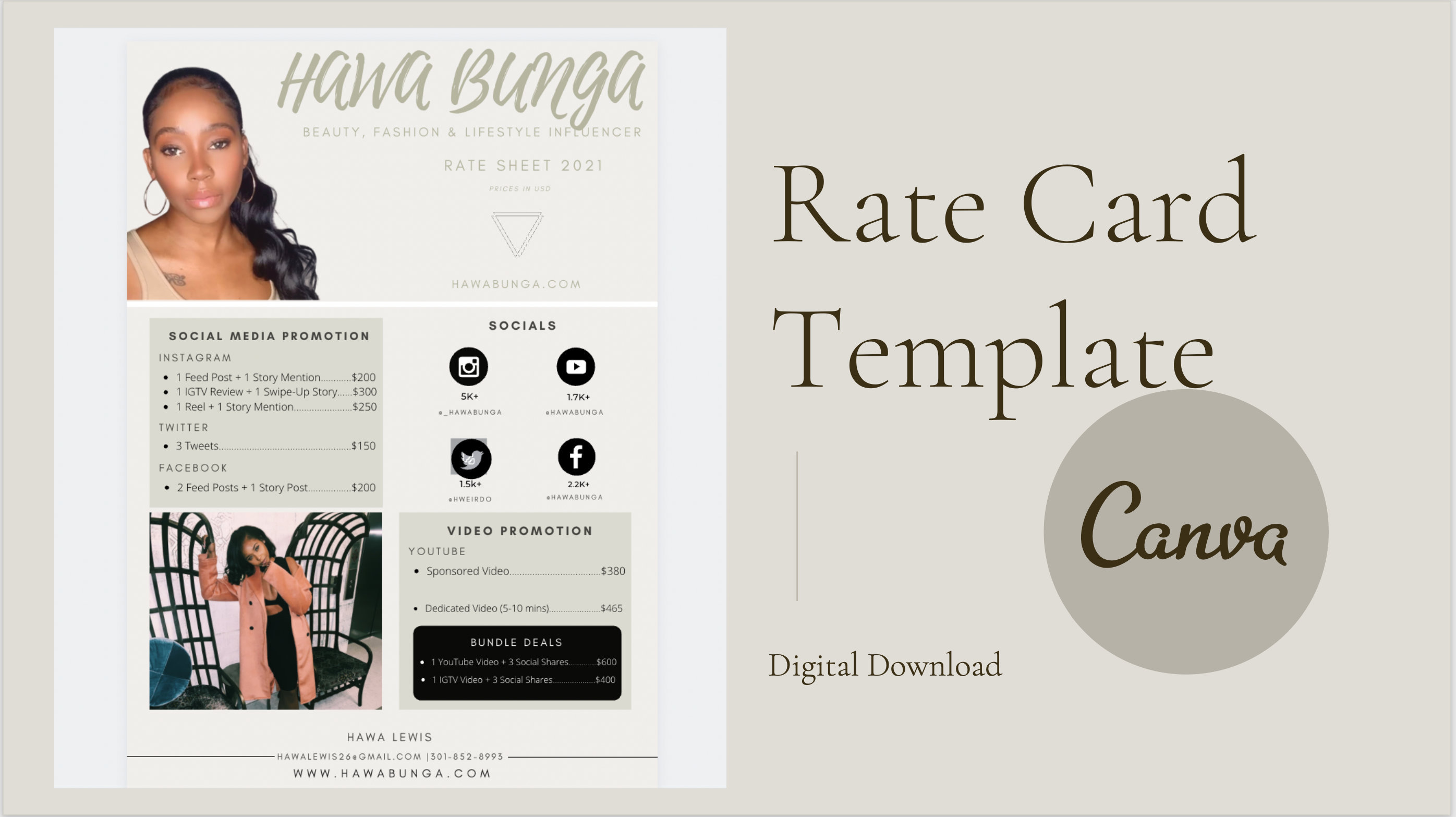 influencer-rate-card-template