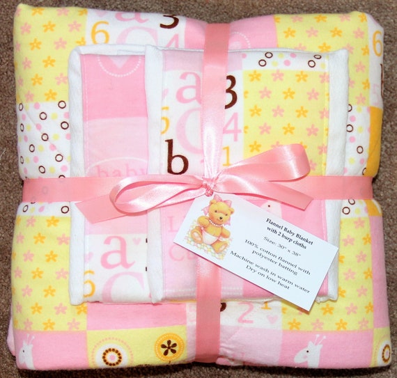 blanket set for baby girl
