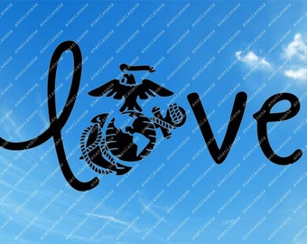 Marine Corps Love Etsy