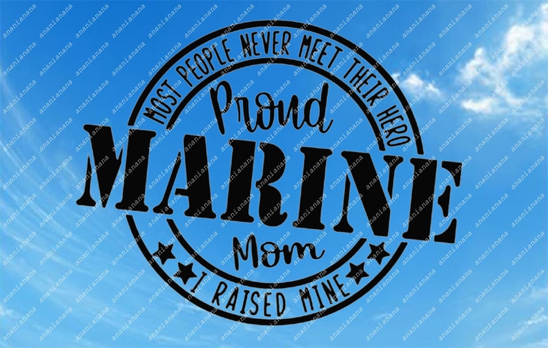 Download Marine Mom Svg Proud Marine Mom Svg Marine Corps Clipart ...