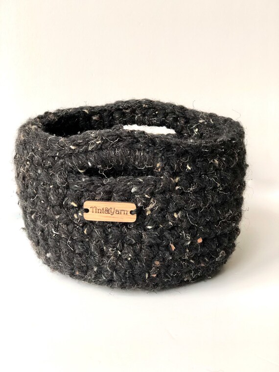 Home & Living Baskets & Bowls Home Décor READY TO SHIP Handmade Crochet