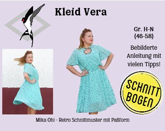 Vera Kleid – Schnittbogen Gr. 46-58