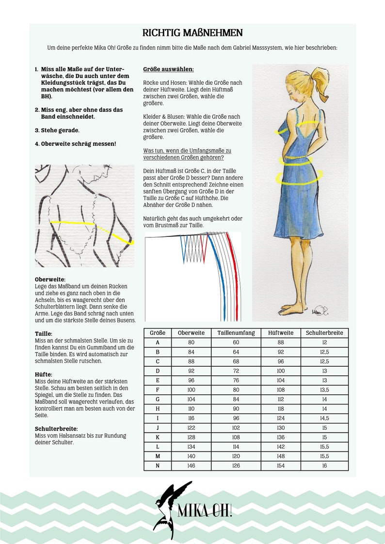 Billie Jersey Trägertop PDF Schnittmuster Gr. 32-44 Bild 7