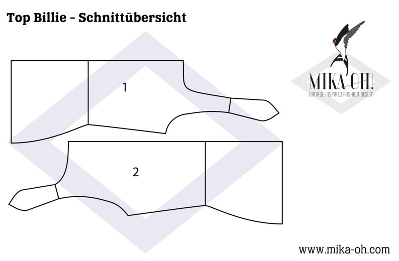 Billie Jersey Trägertop PDF Schnittmuster Gr. 32-44 Bild 5