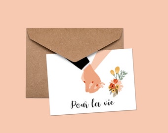 Carte Felicitation Mariage Etsy Carte Felicitation Mariage Etsy