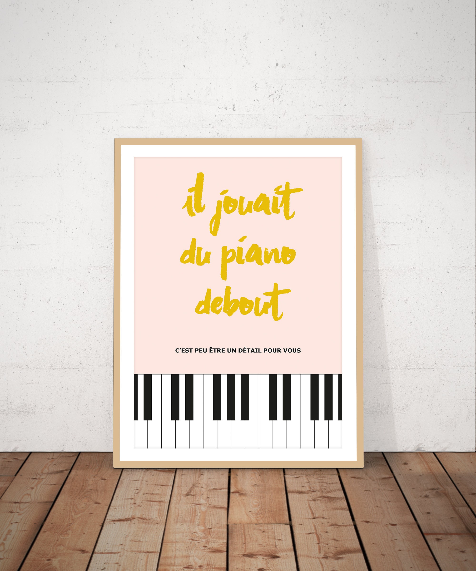 Il jouait du piano debout paroles de chanson chanson Etsy Il jouait du piano debout paroles de chanson chanson Etsy