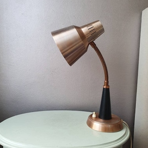 Tavolo da disegno/lampada da tavolo AJH, anni &#39;70