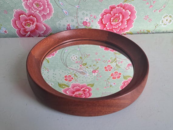 Vintage Wooden Swedish Design Mirror, 70s - Etsy