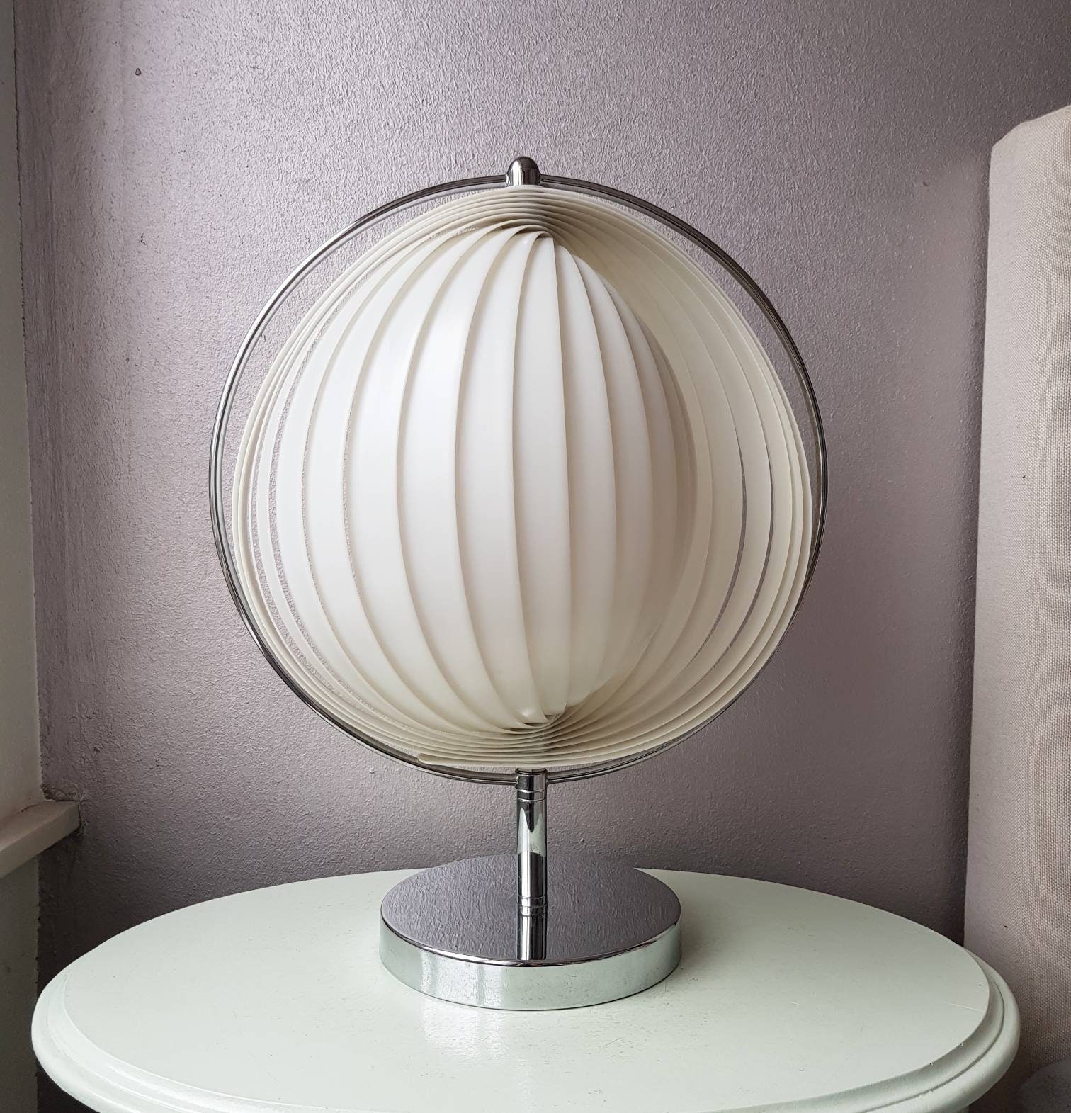 Mantel Ontdekking reguleren Vintage Kare Design moon Lamp 80s - Etsy