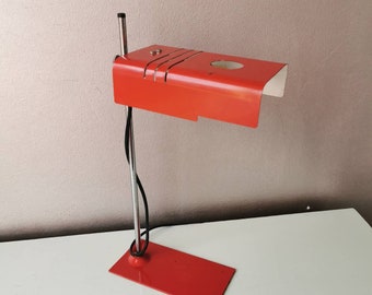 Vintage Italian minimalist metal desk/table lamp, 1970s