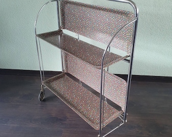 Mid Century design folding tea table/trolley, 1970s