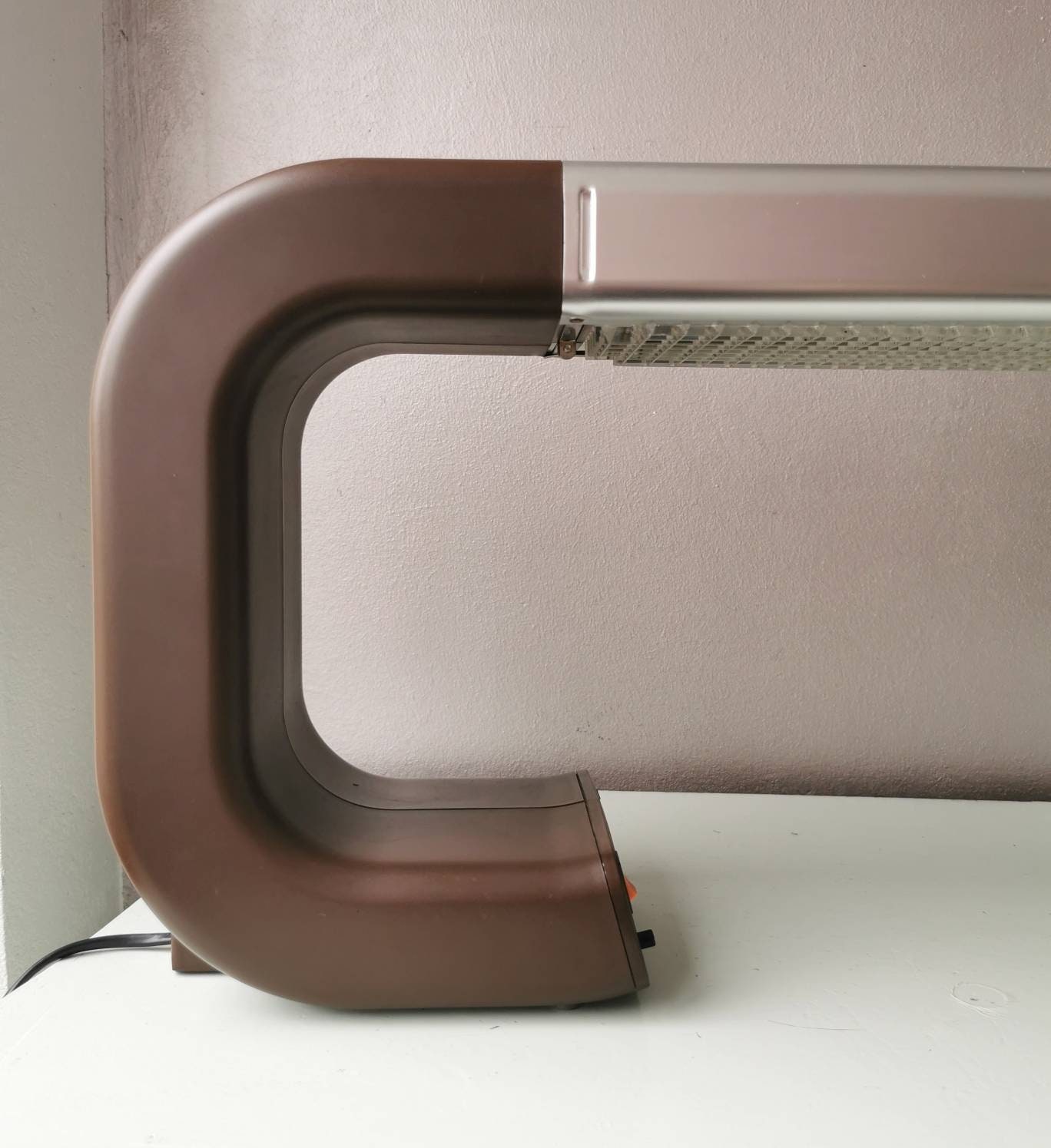 Vintage Plastic Desk Lamp/alarm Clock Knox Design 70s Space Etsy