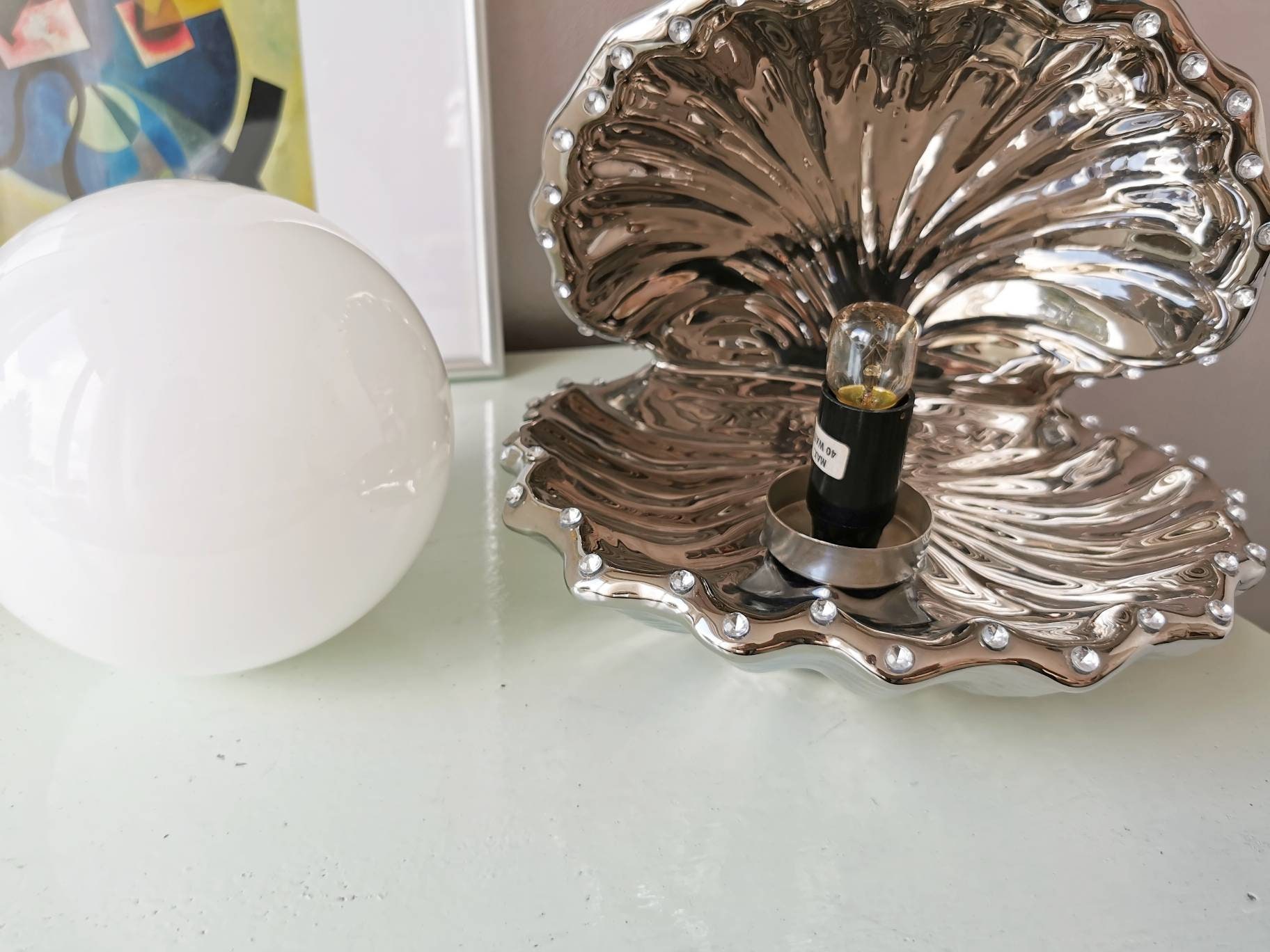 Laura ashley 2024 shell lamp