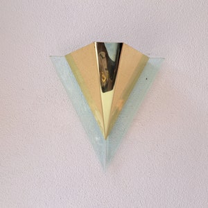 Beautiful vintage wall lamp, 1980s