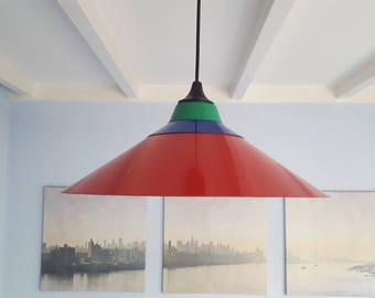 Retro pendant lamp 80s W.L.P. Germany