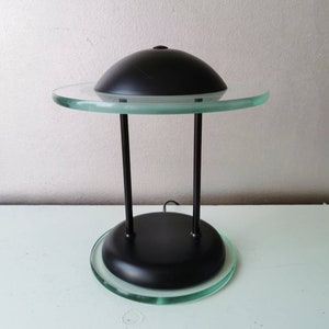 Very nice vintage table lamp, Hollywood Regency style, 80s