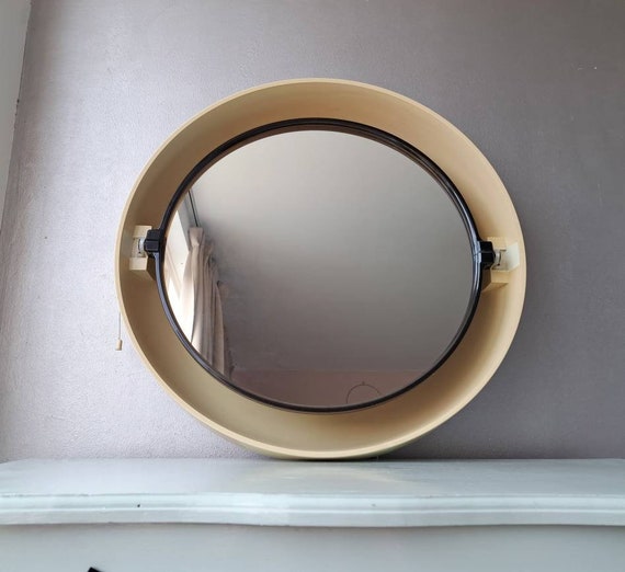 Specchio vintage rotondo