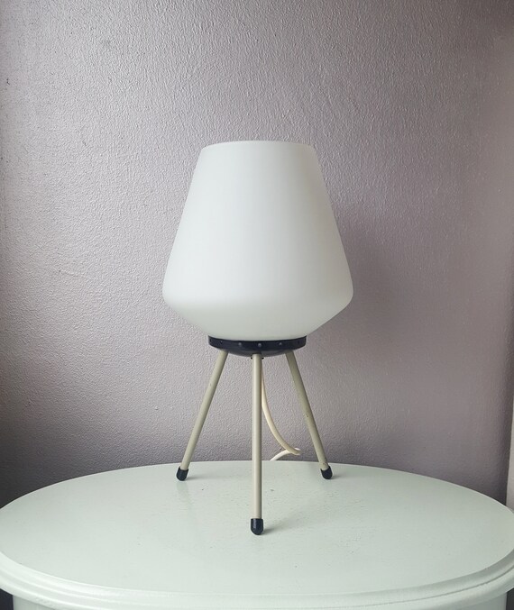 Years 50 Rocket Table Light Space Age Tripod Image 0