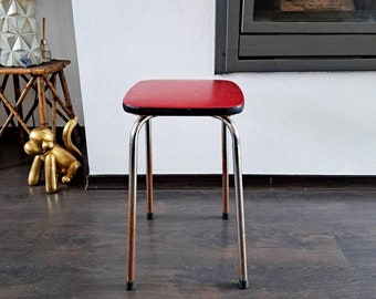 Vintage Formica stool, 1970s