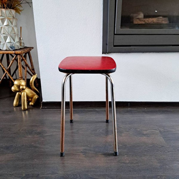 Vintage Formica stool, 1970s