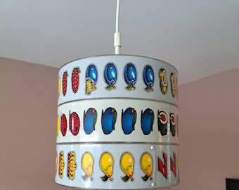 Very nice plastic pendant lamp, 90s