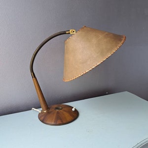 Fantastic design table lamp Temde Leuchten, 60s