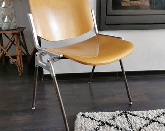 Vintage Italian Castelli chair, Giancarlo Pirretti, 1965s